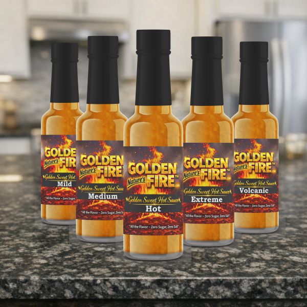 Nature's Golden Fire — Golden Sweet Hot Sauce